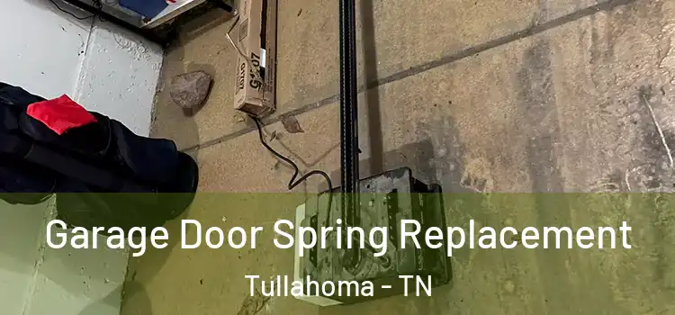  Garage Door Spring Replacement Tullahoma - TN
